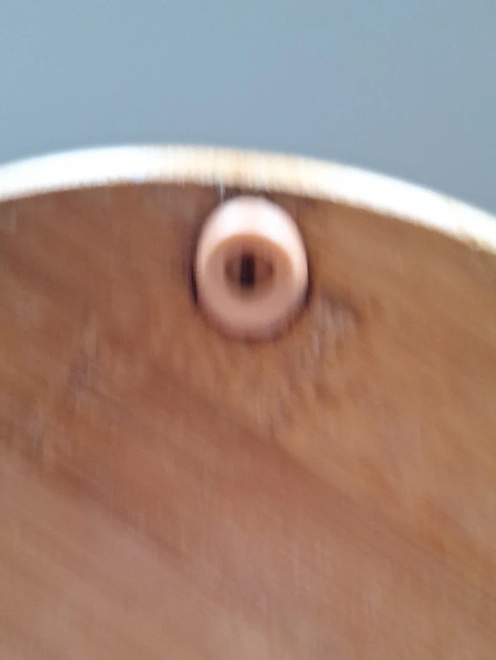 Wooden Paper Towel Holder in Natural Bamboo